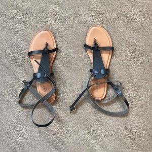 Black sandals